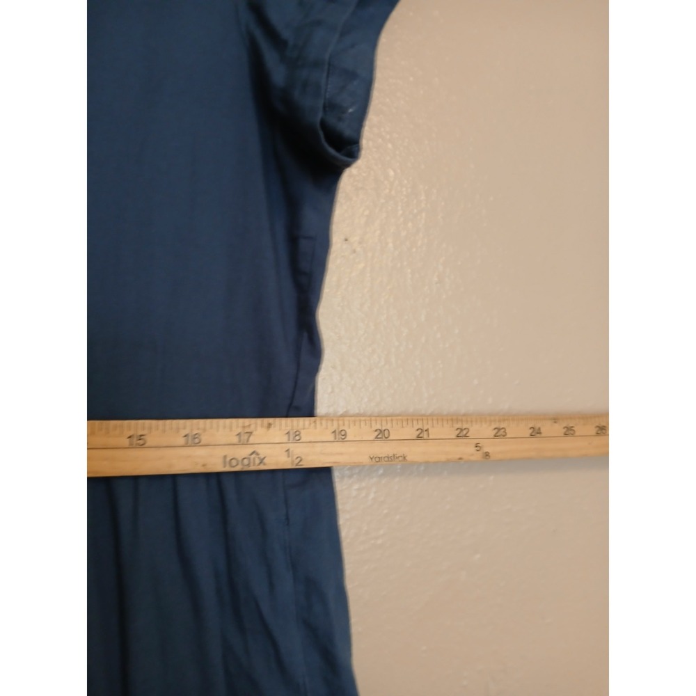 Pact Dress Large Tiered Maxi Organic Cotton Resort Beach Bohemian Boho Pockets - Picture 7 of 15